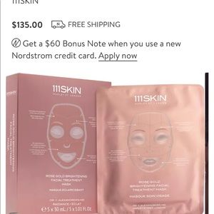 111SKIN Rose Gold Brightening Facial Treatment.